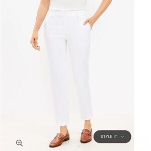 NW LOFT Riviera Slim Pants in Doubleweave